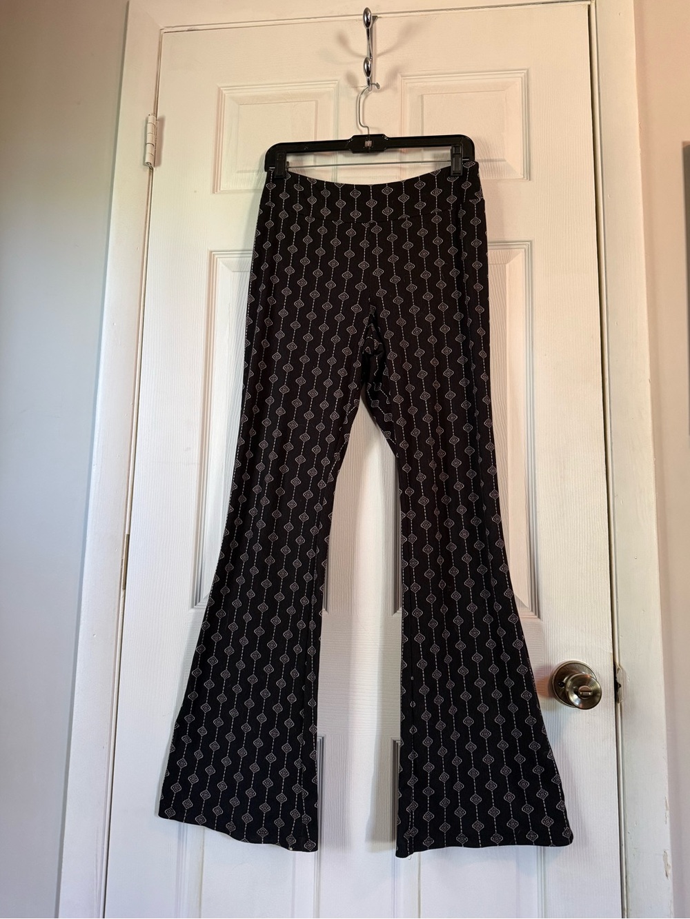 Festival Patterned Flared Pants